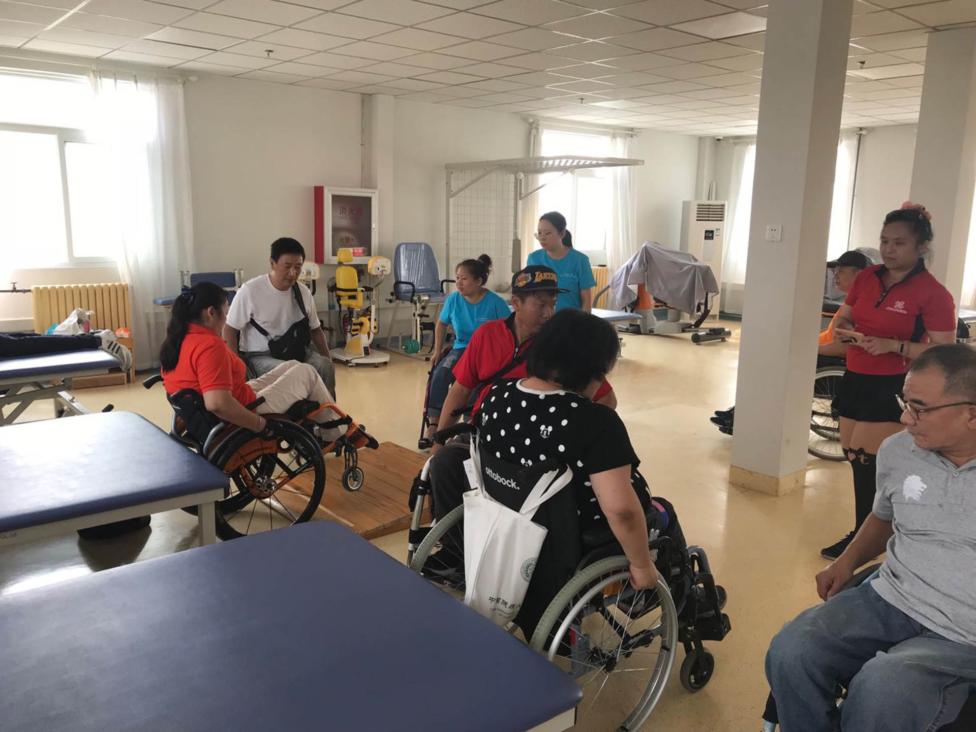 2018年北京市西城區截癱訓練營