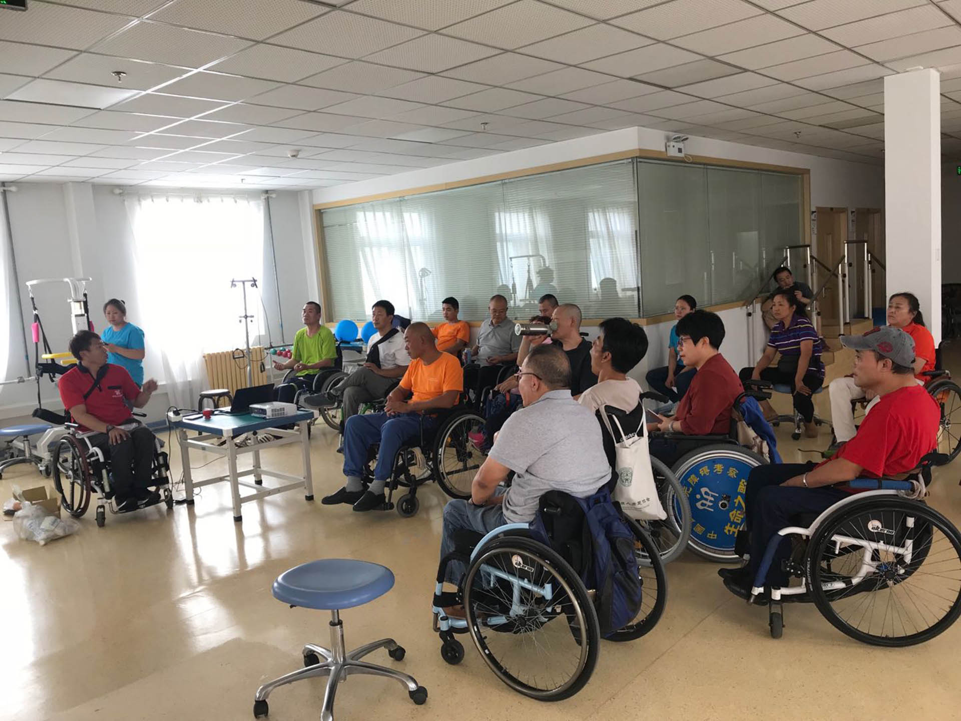 2018年北京市西城區截癱訓練營